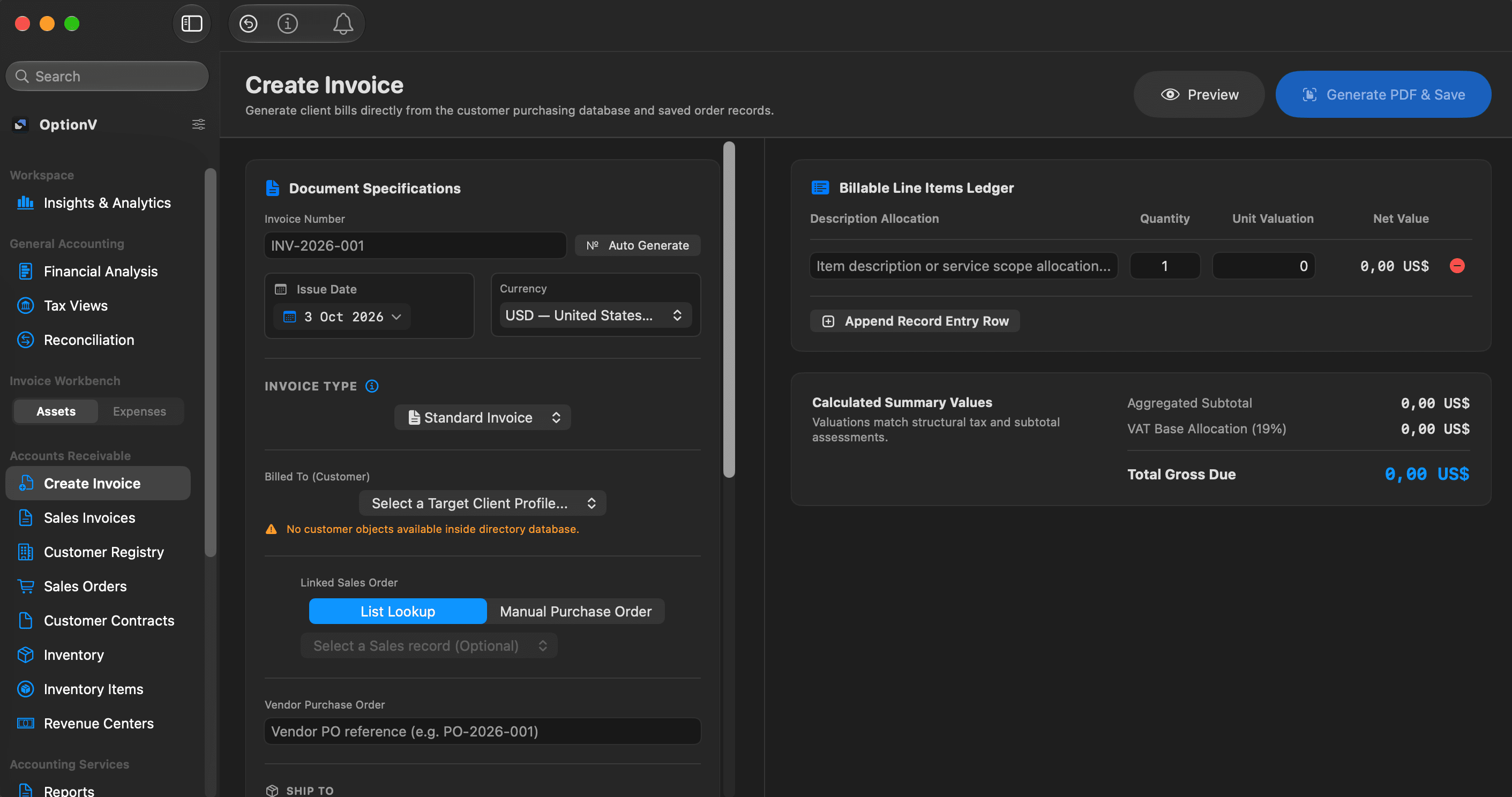 Invoice Generator
